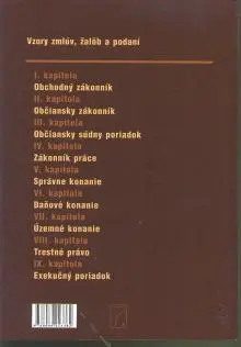 Vzory ZmlÚv, Žalob A PodanÍ + Cd